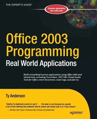 Office 2003 Programming cover