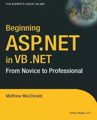 Beginning ASP.NET in VB .NET cover
