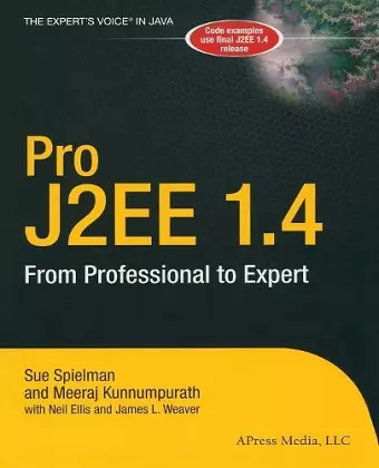 Pro J2EE 1.4: From Professional to Expert cover