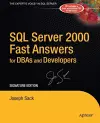 SQL Server 2000 Fast Answers for DBAs and Developers, Signature Edition cover