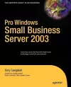Pro Windows Small Business Server 2003 cover