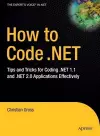 How to Code .NET cover