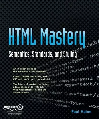 HTML Mastery cover
