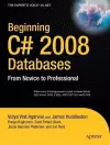 Beginning C# 2008 Databases cover