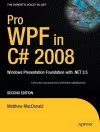 Pro WPF in C# 2008 cover