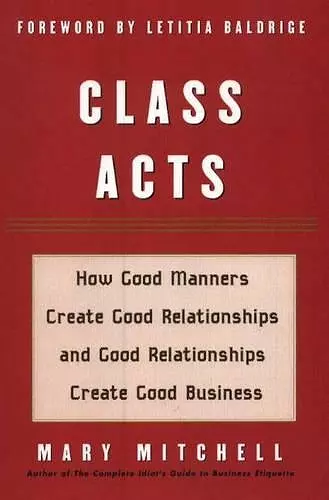 Class Acts cover