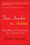 From Anecdote to Antidote cover