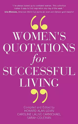 Women's Quotations for Successful Living cover