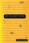 Bet You Didn't Know cover