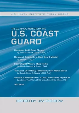 The U.S. Naval Institute on the U.S. Coast Guard cover