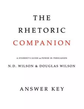 The Rhetoric Companion cover