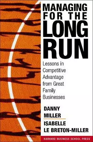 Managing For The Long Run cover