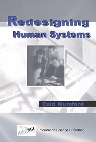 Redesigning Human Systems cover