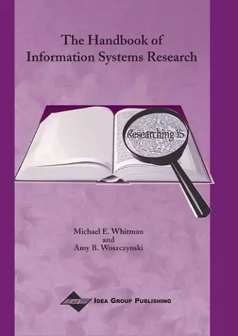 The Handbook of Information Systems Research cover