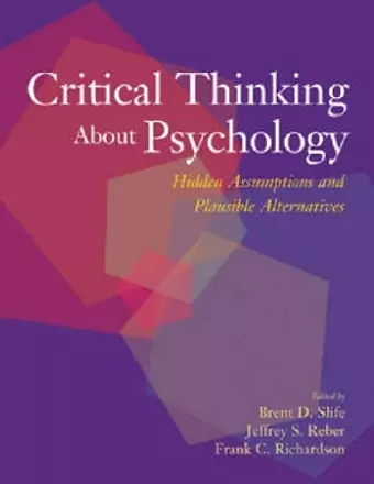 Critical Thinking About Psychology cover