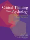 Critical Thinking About Psychology cover