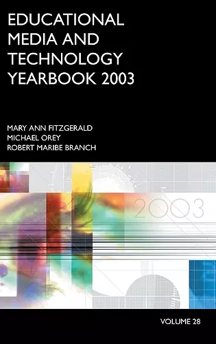 Educational Media and Technology Yearbook 2003 cover