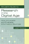 Student Guide to Research in the Digital Age cover