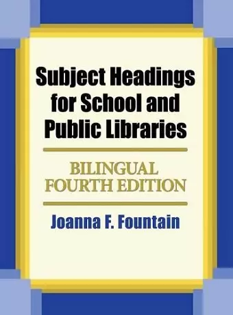 Subject Headings for School and Public Libraries cover