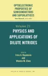 Physics and Applications of Dilute Nitrides cover