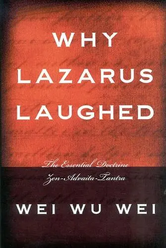 Why Lazarus Laughed cover