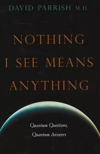 Nothing I See Means Anything cover