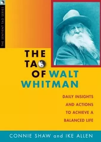 Tao of Walt Whitman cover