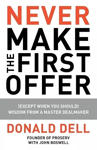 Never Make The First Offer cover