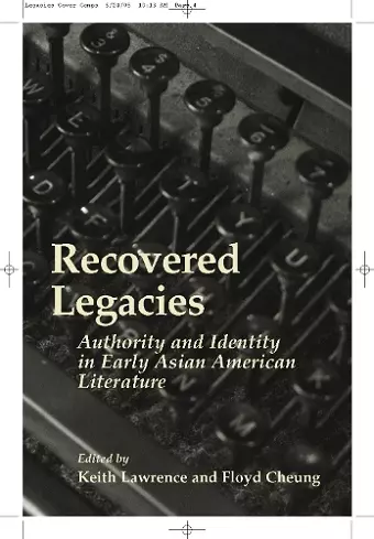 Recovered Legacies cover