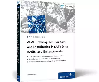 ABAP Development for Sales and Distribution in SAP cover