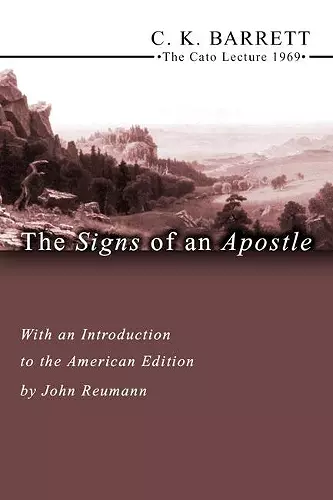 Signs of an Apostle cover