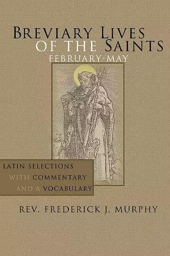 Breviary Lives of the Saints cover