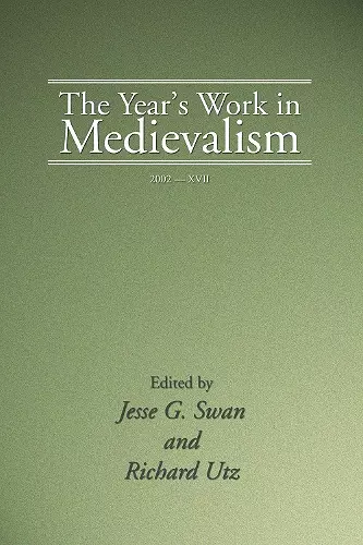 The Year's Work in Medievalism, 2002 cover