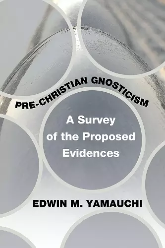 Pre-Christian Gnosticism cover