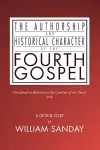 Authorship and Historical Character of the Fourth Gospel cover