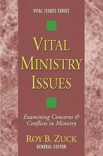 Vital Ministry Issues cover