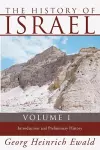 The History of Israel, Volume 1 cover