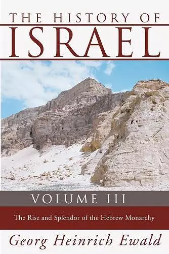 The History of Israel, Volume 3 cover