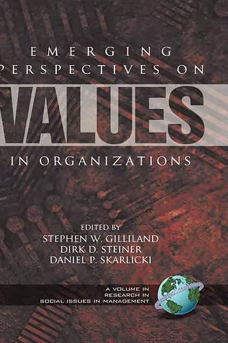 Emerging Perspectives on Value in Organizations cover