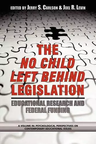 Scientifically Based Education Research and Federal Funding Agencies cover