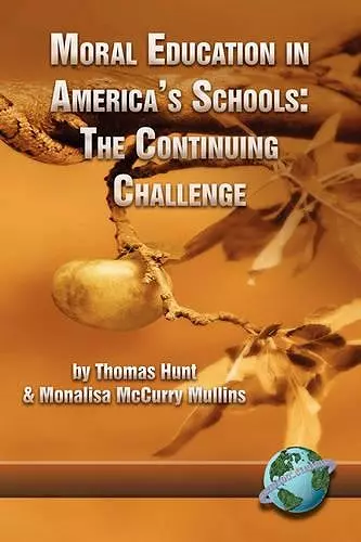 Moral Education in America's Schools cover