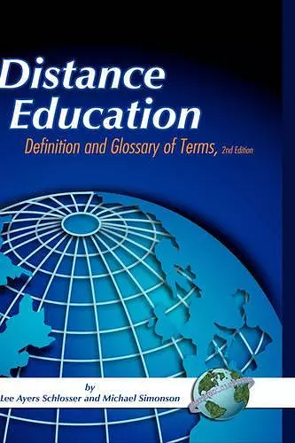 Distance Education cover