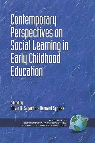 Contemporary Perspectives on Social Learning in Early Childhood Education cover