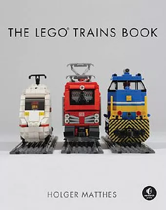 The Lego Trains Book cover