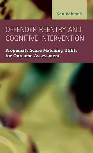 Offender Reentry and Cognitive Intervention cover