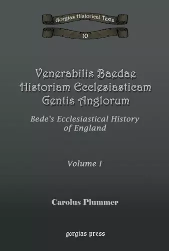 Venerabilis Baedae Historiam Ecclesiasticam (Vol 1) cover