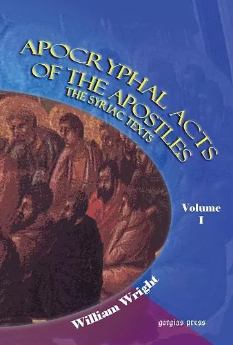 Apocryphal Acts of the Apostles (Vol 1) cover