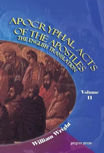 Apocryphal Acts of the Apostles (Vol 2) cover