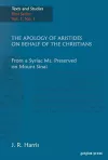 The Apology of Aristides on behalf of the Christians cover