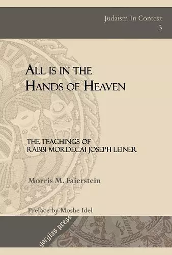 All is in the Hands of Heaven cover